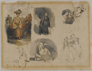 [Untitled] (Seven Figure Studies)